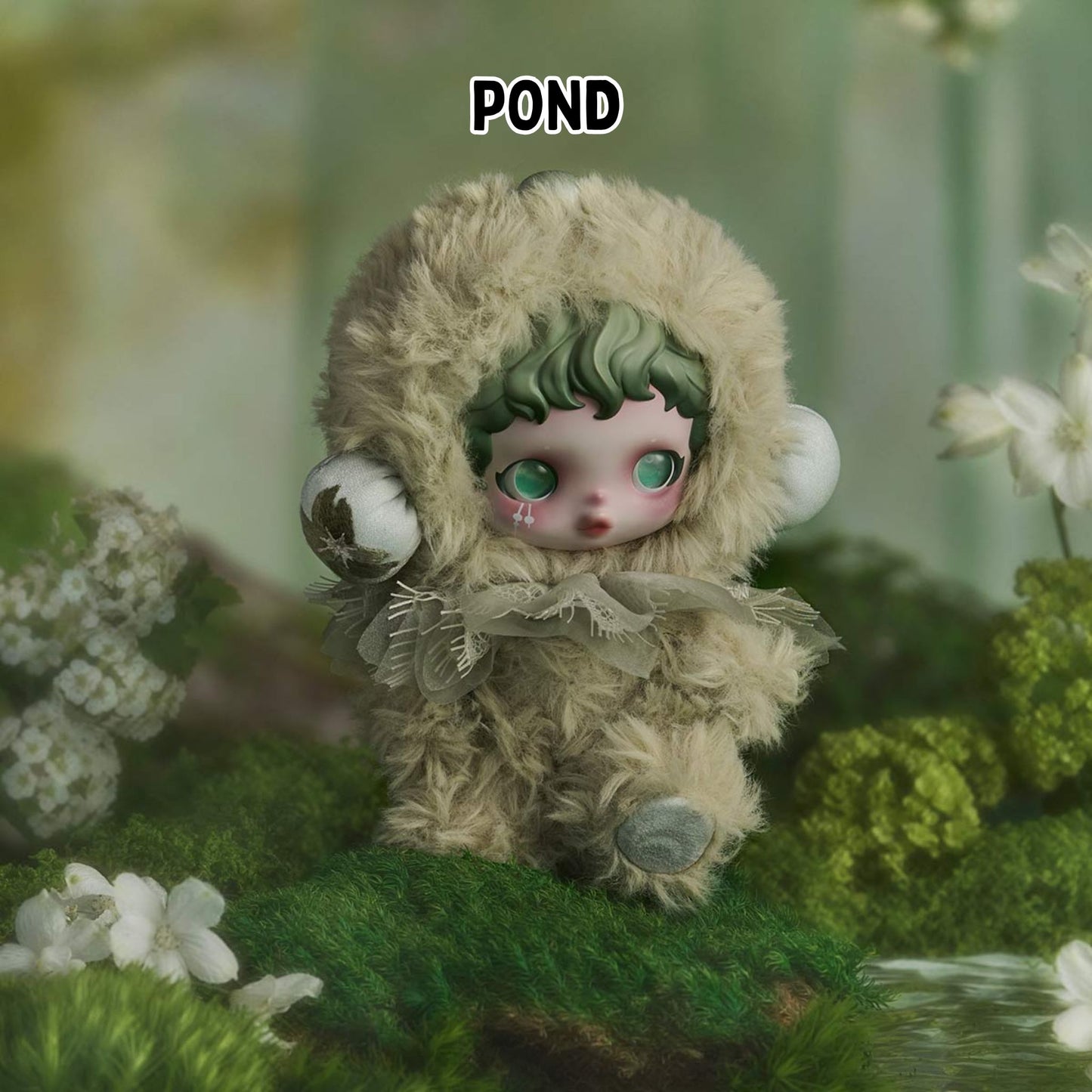 POP MART SKULLPANDA L’impressionnisme Series Plush Doll Keychain