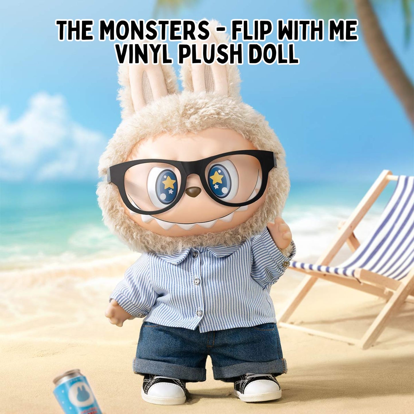 POP MART Labubu Flip With Me – Authentic Vinyl Plush Dol