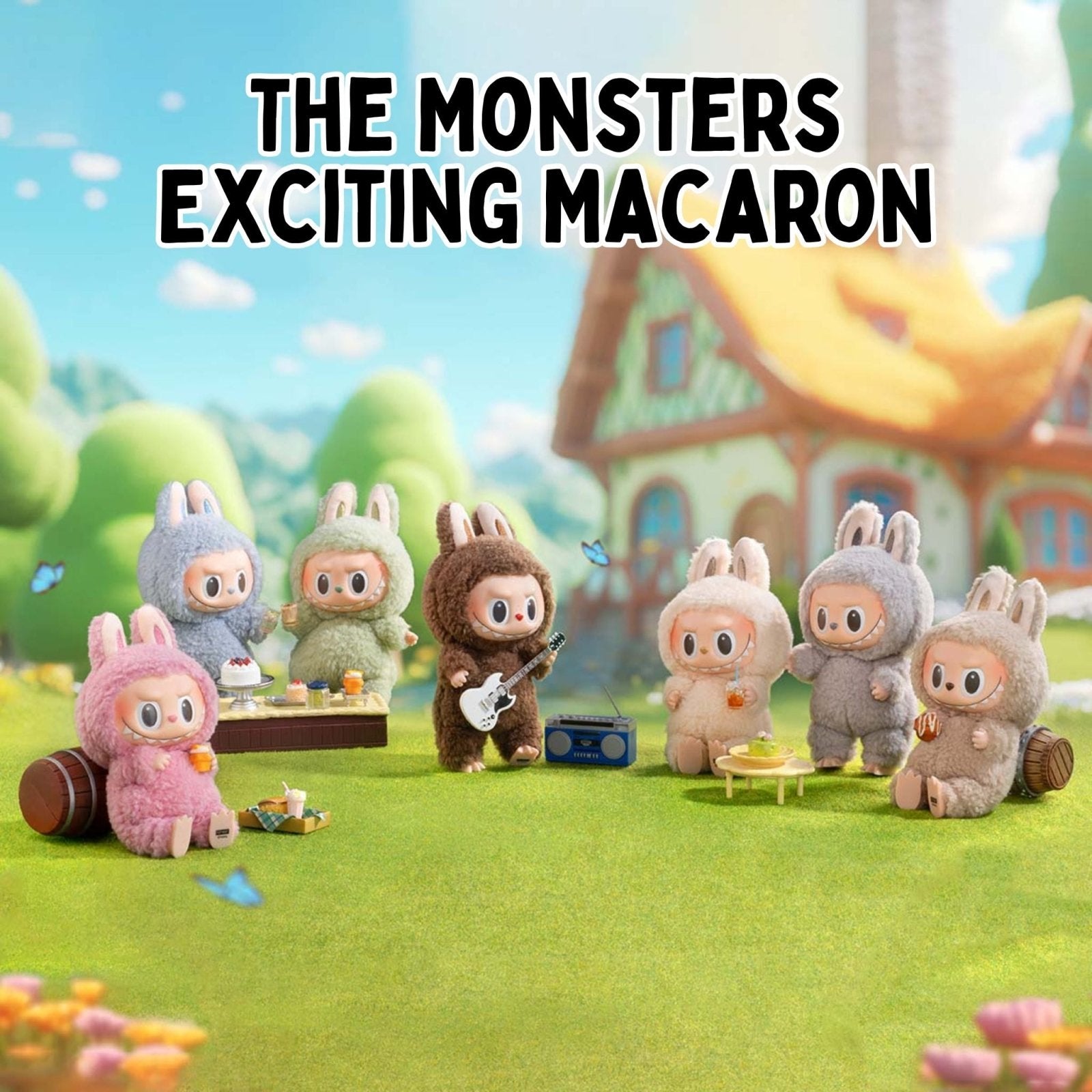 Lychee Berry Labubu - THE MONSTERS Exciting Macarons Vinyl